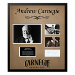 Signed + Framed Signature Collage // Andrew Caregie