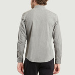 Velvet Shirt // Grey (XS)