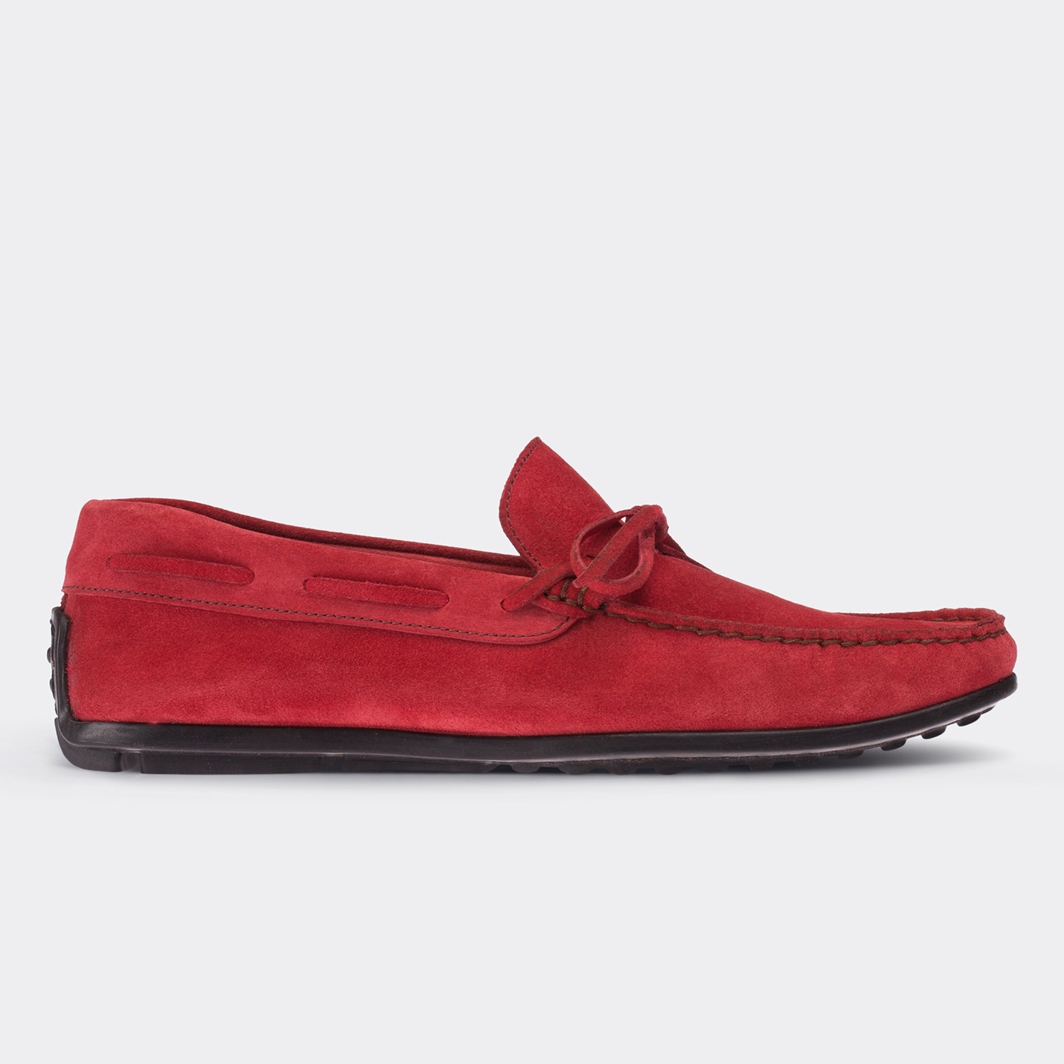 Dante Loafer Moccasin Shoes // Red (Euro: 41) - Deery - Touch of Modern