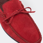 Dante Loafer Moccasin Shoes // Red (Euro: 41)
