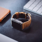 Leather Apple Watch Strap // Classic (Black Hardware)