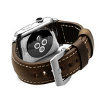 Leather Apple Watch Strap // Terra (Black Hardware)