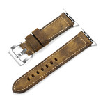 Leather Apple Watch Strap // Vintage (Black Hardware)