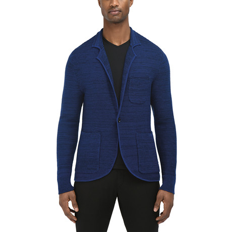 Mast Knitted Blazer // Cobalt Blue (US: 46)