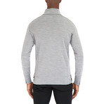 Outlook Half Zip Pullover // Heather Gray (M)