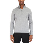 Outlook Half Zip Pullover // Heather Gray (M)