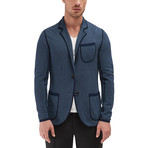 Leisure Blazer // Slate Blue + Navy (US: 44)