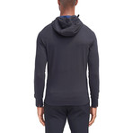 Bexley L/S Knit Hooded Pullover // Black (S)