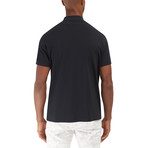 Dawley S/S Zip Knit // Black (XL)