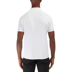 Dawley S/S Zip Knit // White (2XL)