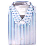 Brioni // Gregor Striped Dress Shirt // Multicolor (Euro: 41)