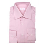 Brioni // Hugh Solid Dress Shirt // Pink (Euro: 37)