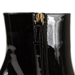 Patent Leather Rockstud Sole Booties // Black (US: 4)