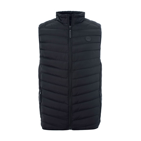 Quilted Gilet // Black (XS)