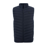 Quilted Gilet // Navy (XS)