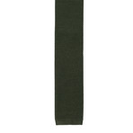 Roda // Skinny Knit Tie // Green