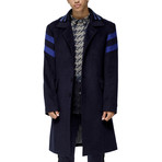 Watson Wool Coat // Navy (L)