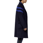 Watson Wool Coat // Navy (L)