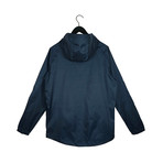 Full Zip Rain Jacket // Navy (L)