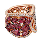 Stefan Hafner 18k Rose Gold Ring // Ring Size: 6.5