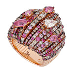 Stefan Hafner 18k Rose Gold Ring // Ring Size: 6