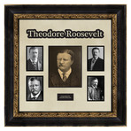 Signed + Framed Collage // Theodore Roosevelt