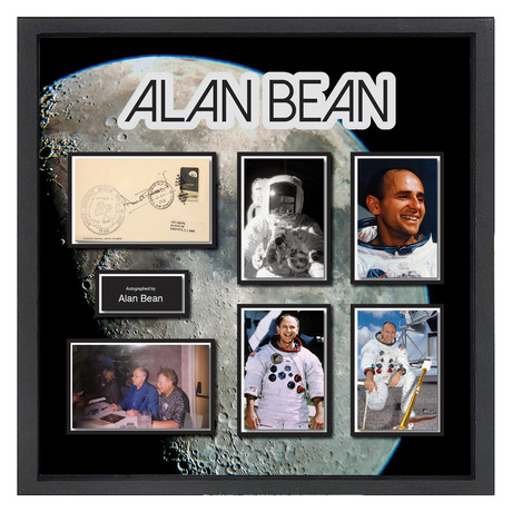 Framed + Signed FDC Collage // Alan Bean