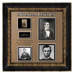 Signed + Framed Signature Collage // Abraham Lincoln