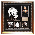 Signed + Framed Signature Collage // Marilyn Monroe