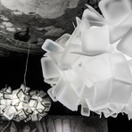 Clizia Suspension Lamp // White // Large