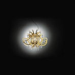 Lillibet Suspension Lamp // Gold