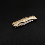 Handmade D2 Liner Lock Folding Knife // 2714