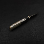 Handmade Damascus Karambit Folding Knife // 2708