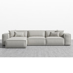 Porter Sectional // Oyster (Left Hand Facing)