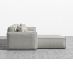 Porter Sectional // Oyster (Left Hand Facing)