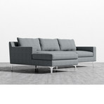 Sophia Sectional // Concrete (Left Hand Facing)