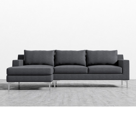 Sophia Sectional // Narwhal (Left Hand Facing)