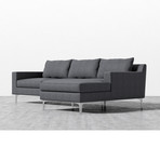 Sophia Sectional // Narwhal (Left Hand Facing)