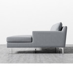 Sophia Sectional // Porpoise (Left Hand Facing)