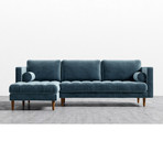 Luca Sectional // Left Hand Facing // Solstice