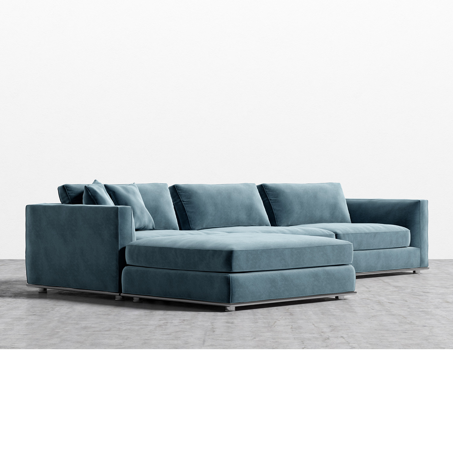 Milo Modular Sectional // Solstice Rove Concepts Touch