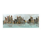 Second City // Frameless Printed Tempered Art Glass