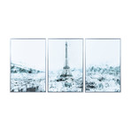 Dame De Fer Panoramic // Triptych // Anodized Gun Powder Aluminum Frame