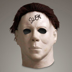 Halloween // John Carpenter Signed Mask Replica // Custom Museum Display (Signed Mask Only)