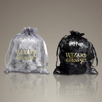 Harry Potter // Daniel Radcliffe + Emma Watson + Rupurt Grint Signed Wizard Chess Set
