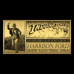 Indiana Jones // Harrison Ford Signed Fertility Idol Prop // Custom Museum Display (Signed Fertility Idol Only)