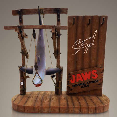 Jaws // Steven Spielberg Signed Limited Edition Statue Prop