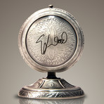 Lord Of The Rings // Elijah Wood Signed One Ring Prop // Collector'S Display