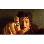 Lord Of The Rings // Elijah Wood Signed One Ring Prop // Collector'S Display