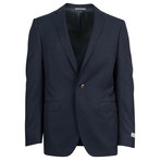 Canali // Uriel Twill Wool 2 Button Suit // Black (US: 46S)